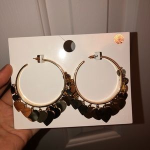 Hoop earrings